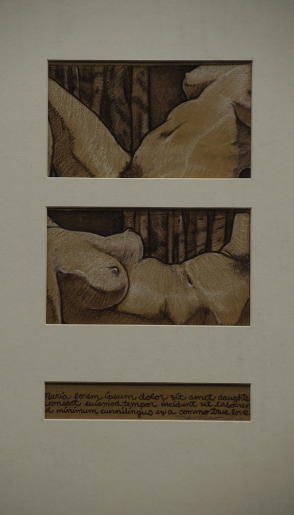 (lot of 2) John Randall Bratby (British, 1928-1992),: (lot of 2) John Randall Bratby (British, 1928-1992), "Child Sleeping,'' 1961, pencil drawing, pencil signed and dated lower left, paper: 14.125''h x 22.5''w. Provenance: Deaccessioned from the Montcla