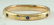 Sapphire, diamond and 14k yellow gold bangle bracelet,