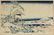 Japanese Woodblock Print Hokusai