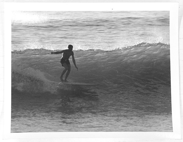 Surfing photographs by LeRoy Grannis: (lot of 27) LeRoy Grannis (Californian, 1917-2011), ''Surfing - Breakwater (California),'' 1961, unframed photographs, each stamped "Jan 17, 1961'' verso, print (each): 4''h x 5''w. Provenance: Estate