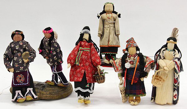 iroquois corn husk dolls