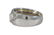 Gentleman's diamond yellow gold platinum rhodium plated - 2