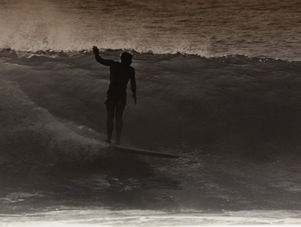 Surfing photographs by LeRoy Grannis: (lot of 47) LeRoy Grannis (Californian, 1917-2011), ''Surfing - Breakwater (California),'' 1961, each stamped ''Jan 15, 1961'' verso, print (each/unframed): 4''h x 5''w. Provenance: Estate of LeRoy Gr
