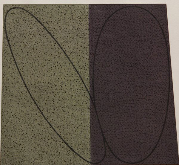 Print, Robert Peter Mangold: Robert Peter Mangold (American, b.1937), Untitled, 1996, from ''Couples'' portfolio, softground etching and aquatint, signed in pencil lower right, edition 16/75, image: 12''h x 13''w, overall (with f