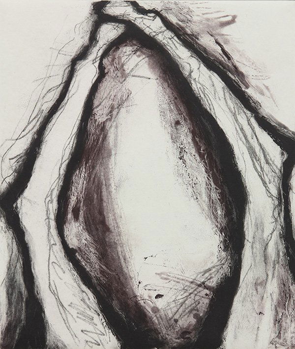 Print, Susan Rothenberg: Susan Rothenberg (American, b.1945), Untitled, 1979, soft ground etching and aquatint, signed and dated along upper left, AP edition 6/12, image: 13.75''h x 11.75''w, sheet (unframed): 29.5''h x 21.75