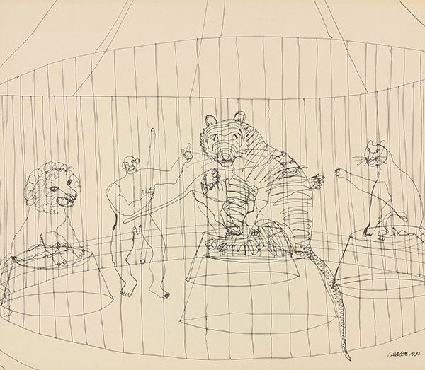 Prints, Alexander Calder, Calder's Circus: Alexander Calder (American, 1898-1976), "Calder's Circus," 1964, portfolio with text and complete set of 16 offset lithographs, signed "Calder," on frontice piece, edition 27/100, co-published by Art