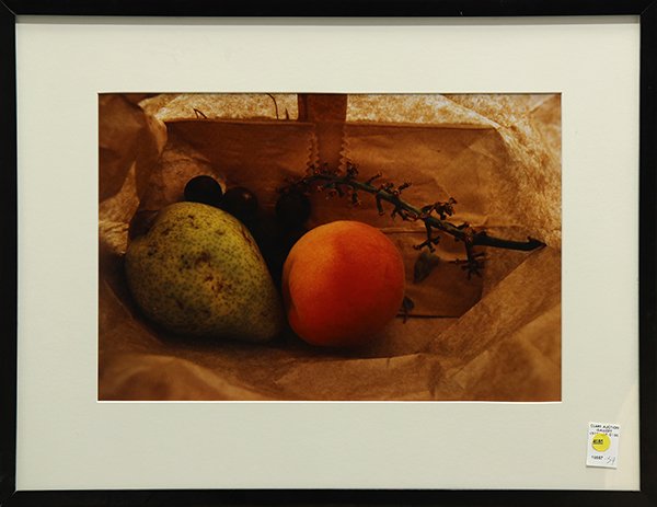 Photograph, Olivia Parker: Olivia Parker (American, b. 1941), Circumnavigation, 1981, color c-print, signed verso, overall (with frame): 21"h x 27.25"w. Provenance: The David C. and Sarajean Ruttenberg Collection (Chicago, IL)