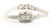 Lady's Hamilton diamond and platinum wristwatch