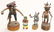 (lot of approx 20) One shelf of Native American kachina