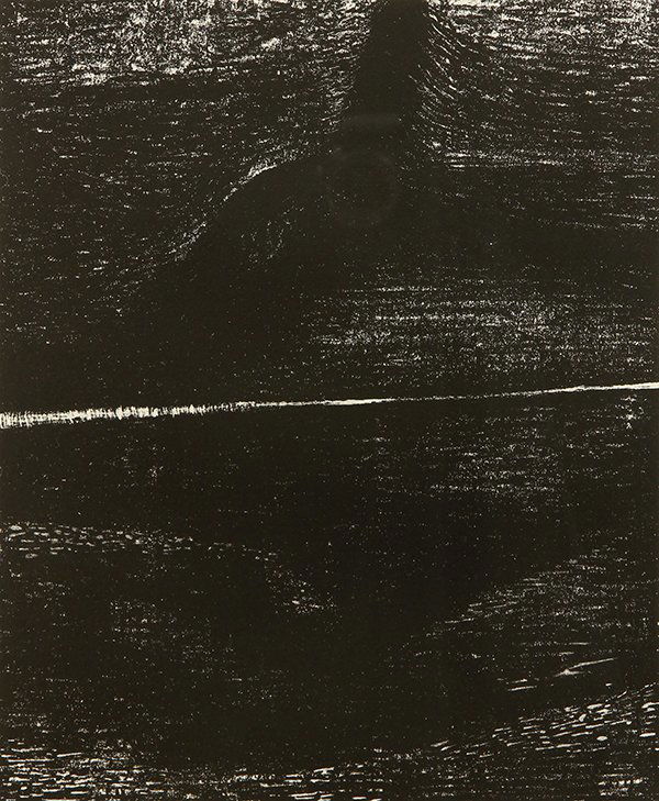 Print, Henry Moore: Henry Moore (British, 1898-1986), "Divided Landscape," 1973, lithograph on handmade Hodgkinson paper, pencil signed lower right, edition 33/75, printed by Petersburg Press limited, Martin Lawrence Gal