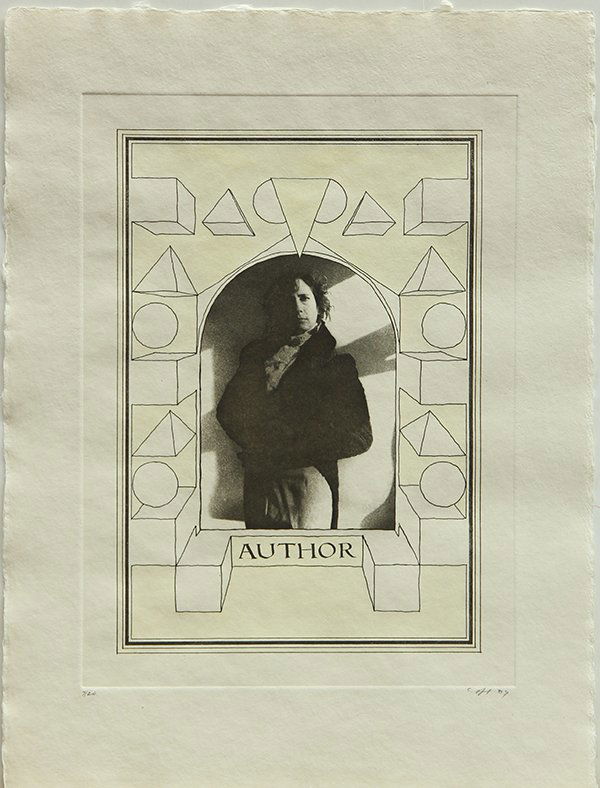 Print Portfolio, Claudia Hart: Claudia Hart (American, b. 1955), "A Discourse on the Conflict of Opposites a Theory of Radical Subjectivity," 1989, portfolio of 10 etchings with aquatint, edition 7/20, each pencil signed, dated, an