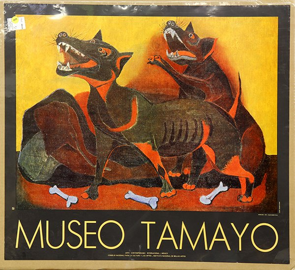 Various Museo Tomayo posters: (lot of 7) Various Museo Tomayo posters, largest overall (unframed): 28"h x 36" w