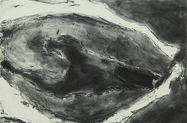 Print, Susan Rothenberg: Susan Rothenberg (American, b.1945), Untitled, May #1, 1979, soft ground etching and aquatint, signed and dated along upper left, AP edition 6/12, image: 8''h x 11.75''w, sheet (unframed): 28.25''h x 