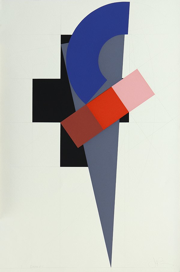 Portfolio of prints, John Pearson: (lot of 15) John Pearson (American, b.1940), ''Covenant Series: Suite 1 & 2,'' 1991, portfolio of serigraphs and pencil on rag content paper, each signed in pencil and dated, from an edition of 10, sh