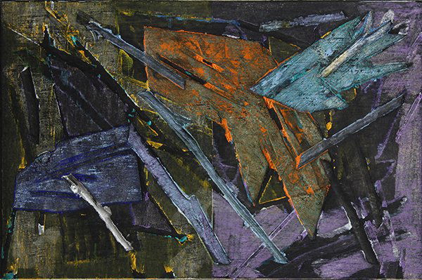 Monotype, Charles Arnoldi, Untitled #5: Charles Arnoldi (American, b. 1946), Untitled #5, 1986, painted monotype on handmade paper, pencil signed and dated lower center, Flanders Contemporary Art, Minneapolis, MN, and Michael Dunev Gallery