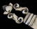 Georg Jensen "Acorn" sterling silver flatware service - 3