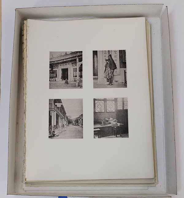 (lot of 35) A collection of autotype plates from John: (lot of 35) A collection of autotype plates from John Thomas' 'Illustrations of China and its People,'1873-1874, of folio size, many plates with multiple images per plate. Provenance: The David C. and