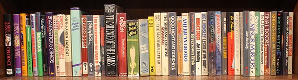 (lot of 43) Holmes, H: (lot of 43) Holmes, H.H., Joseph Hansen and others, a large group including Holmes Rocket to the Morgue. New York: Duell, Sloan and Pearce, 1942 (first edtion, signed and inscribed), and Nine Times Ni