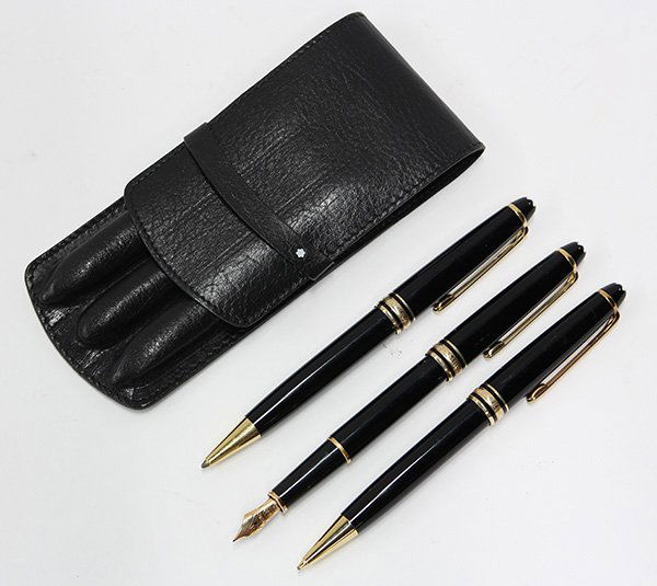 Montblanc Meisterstuck pen and pencil set