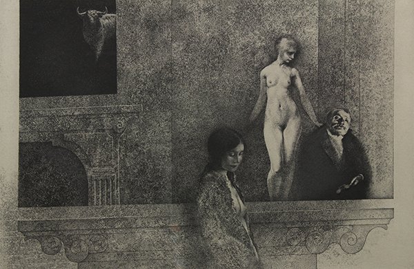 Prints by Peter Milton: (lot of 3) Peter Milton (American, b. 1930), "III:6," "II:2," and "III:3," 1971, etchings with aquatint, one pencil signed, each titled center, images: 9.5"h x 14.5"w, 14.5"h x 9.5"w, 14.5"h x 9.5"w, 