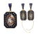 Victorian diamond, gold and silver pendant locket and