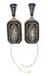 Victorian diamond, gold and silver pendant locket and - 2