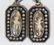 Victorian diamond, gold and silver pendant locket and - 3