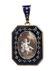 Victorian diamond, gold and silver pendant locket and - 5