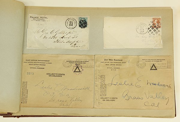 (lot of 4 albums) Masonic Cover Collection: (lot of 4 albums) Masonic Cover Collection, 19th and 20th century collection featuring hundreds of Masonic-related covers, including some 19th century Postal Cards and Mail, also Admiral Byrd, foreign