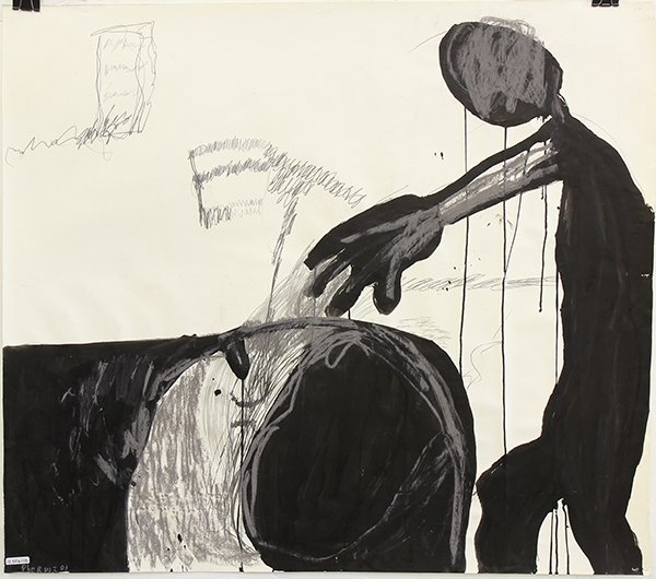 Portfolio of Works on Paper by Phe Ruiz: (lot of 20) Phe Ruiz (American, b. 1965), Portfolio of 20 works on paper, signed, titled and dated, various dimensions, largest sheet overall: 43''h x 54''w