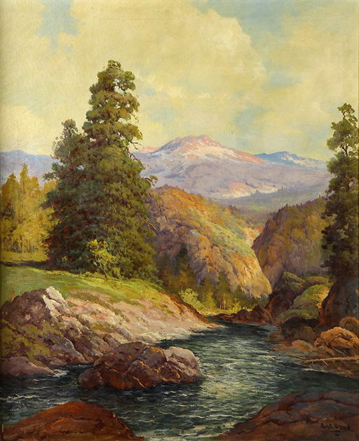 Painting Robert William Wood Mar 22 2015 Clars Auction