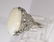 Art Deco opal, diamond and platinum ring - 2