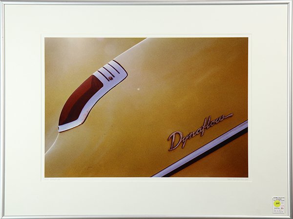 Photograph, Gary San Pietro: Gary San Pietro (American, 20th c.), "Dynaplow," 1983, chromogenic print, signed and dated lower right, titled lower left, edition 7/25, overall (framed): 24"h x 32"w