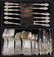 American sterling silver flatware service for twelve by