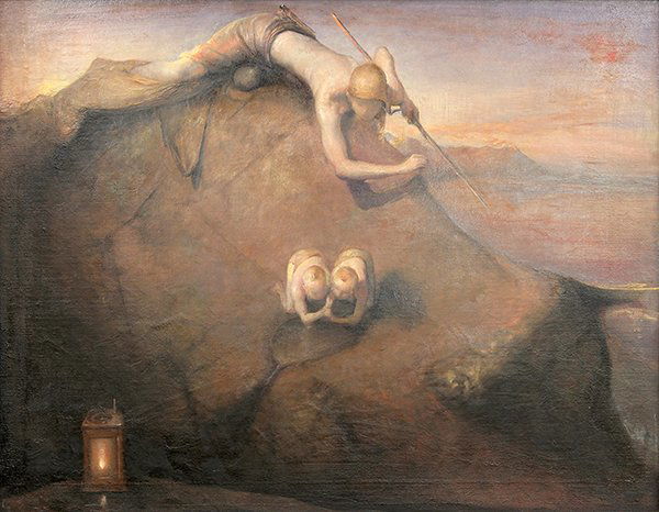 Painting by Odd Nerdrum - May 31, 2015 | Clars Auction Gallery in CA