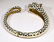 David Webb diamond, emerald and enamel leopard bangle - 8