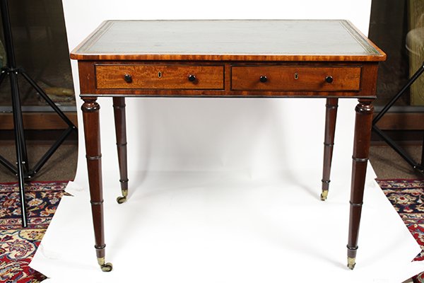 George III mahogany writing table (1 of 5)