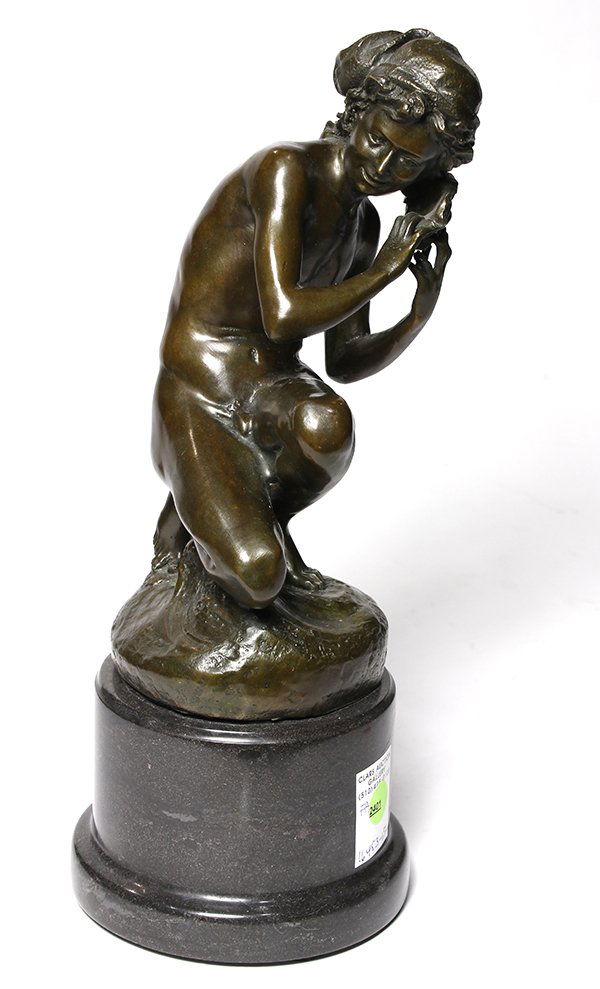 Bronze sculpture, French School (19th century) (1 of 4)