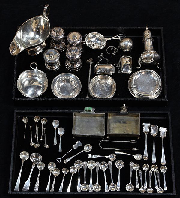 Sterling silver table accessories, 33.30 tory oz. (1 of 2)