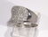 Diamond and 18k white gold ring - 2