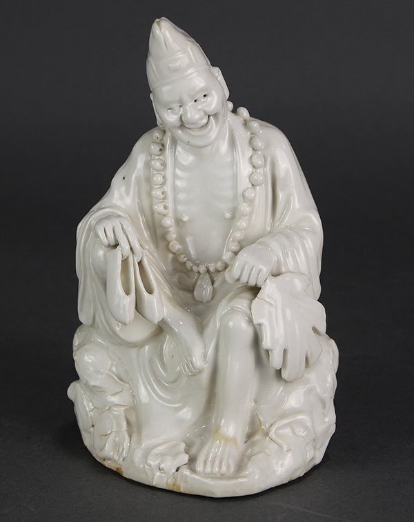 Chinese Blanc de Chine Porcelain Ji Gong (1 of 6)