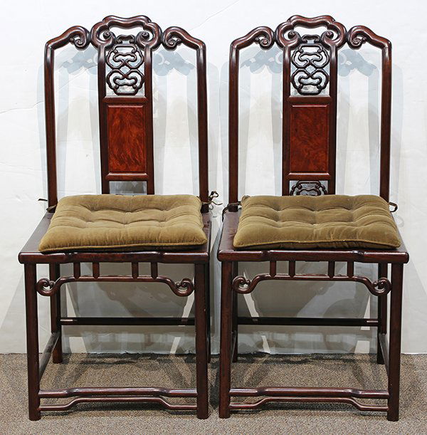 Two Chinese Side Chairs (1 of 8)