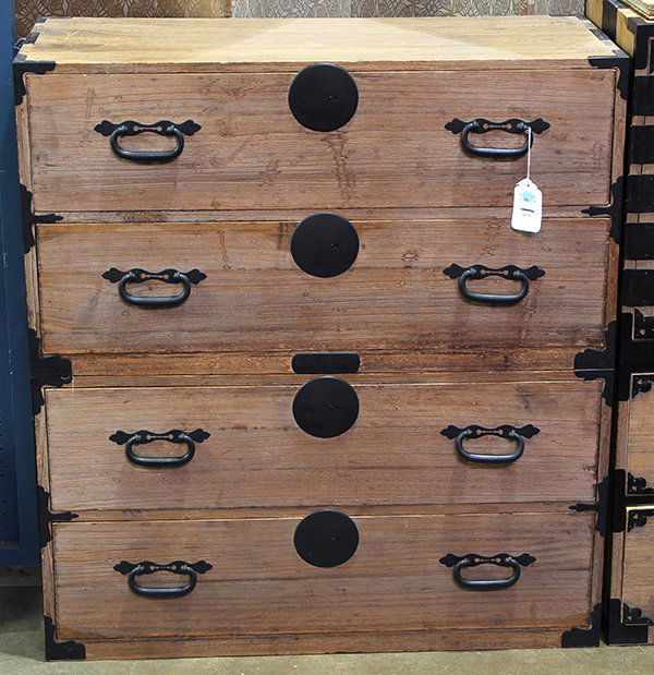 Japanese Clothing Tansu Chests (1 of 2)
