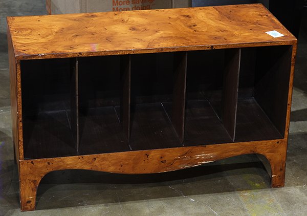 Grain painted low bookcase in the Federal taste, 20th (1 of 1)