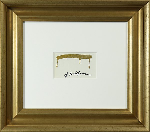 Mixed media, attributed to Roy Lichtenstein (1 of 1)