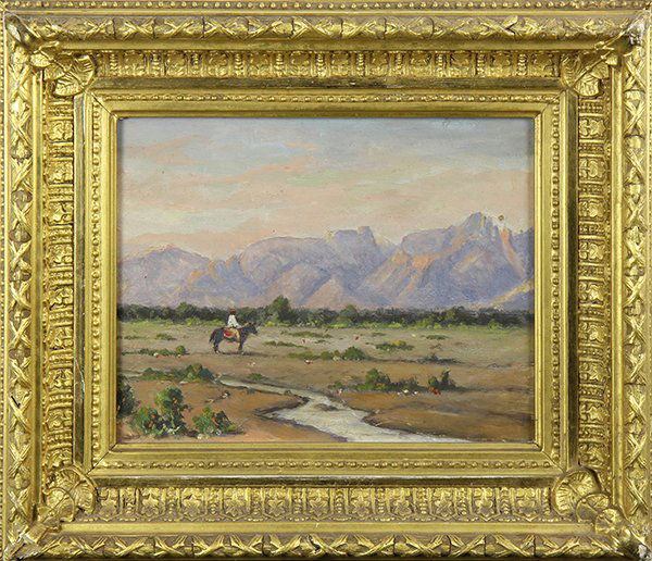 Painting, Tuscon, Arizona, 1913 (1 of 1)
