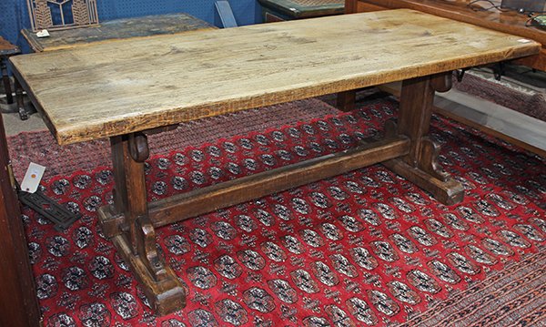 Spanish Revival library table (1 of 2)