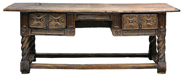 Spanish Baroque work table (1 of 3)