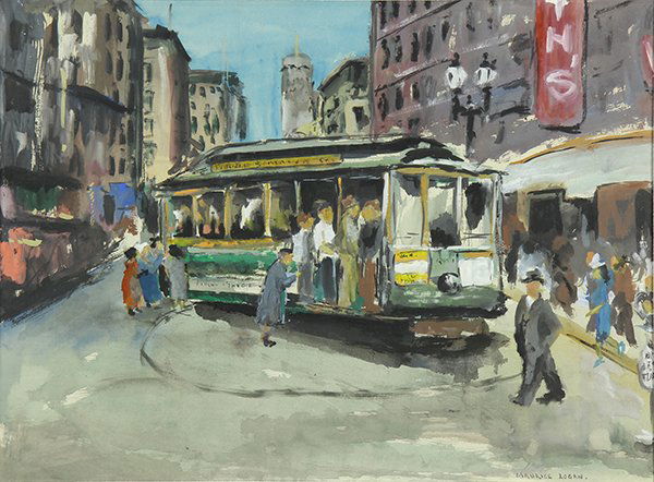 Watercolor, Maurice George Logan (1 of 3)