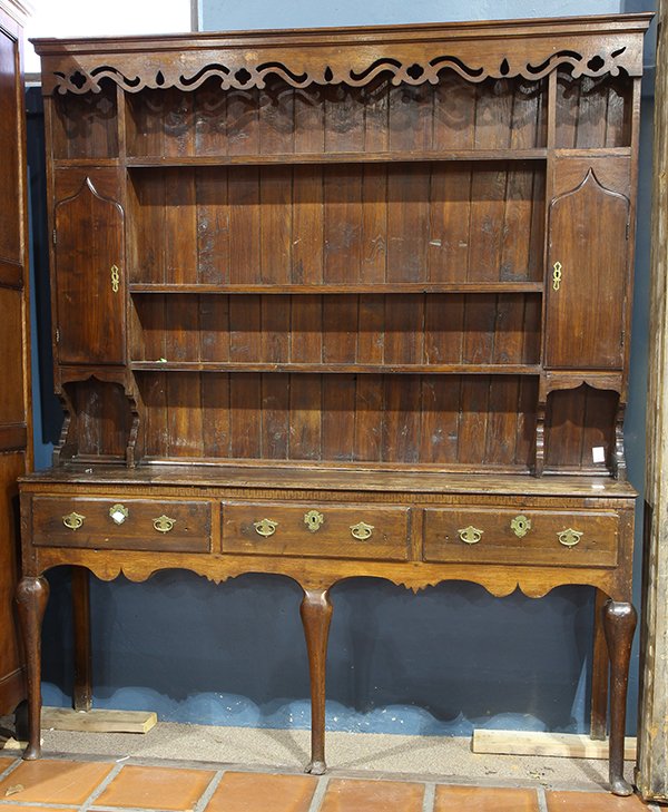 Welsh walnut cupboard (1 of 2)